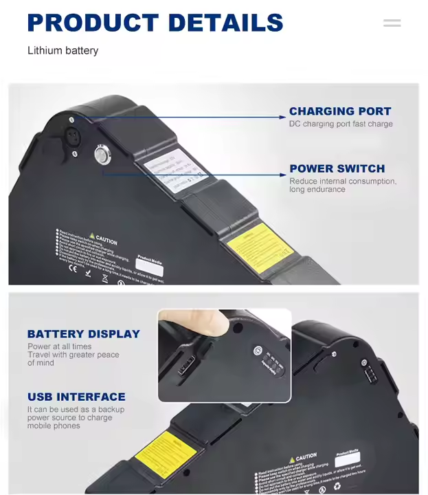 FlameEBikes 72V Battery
